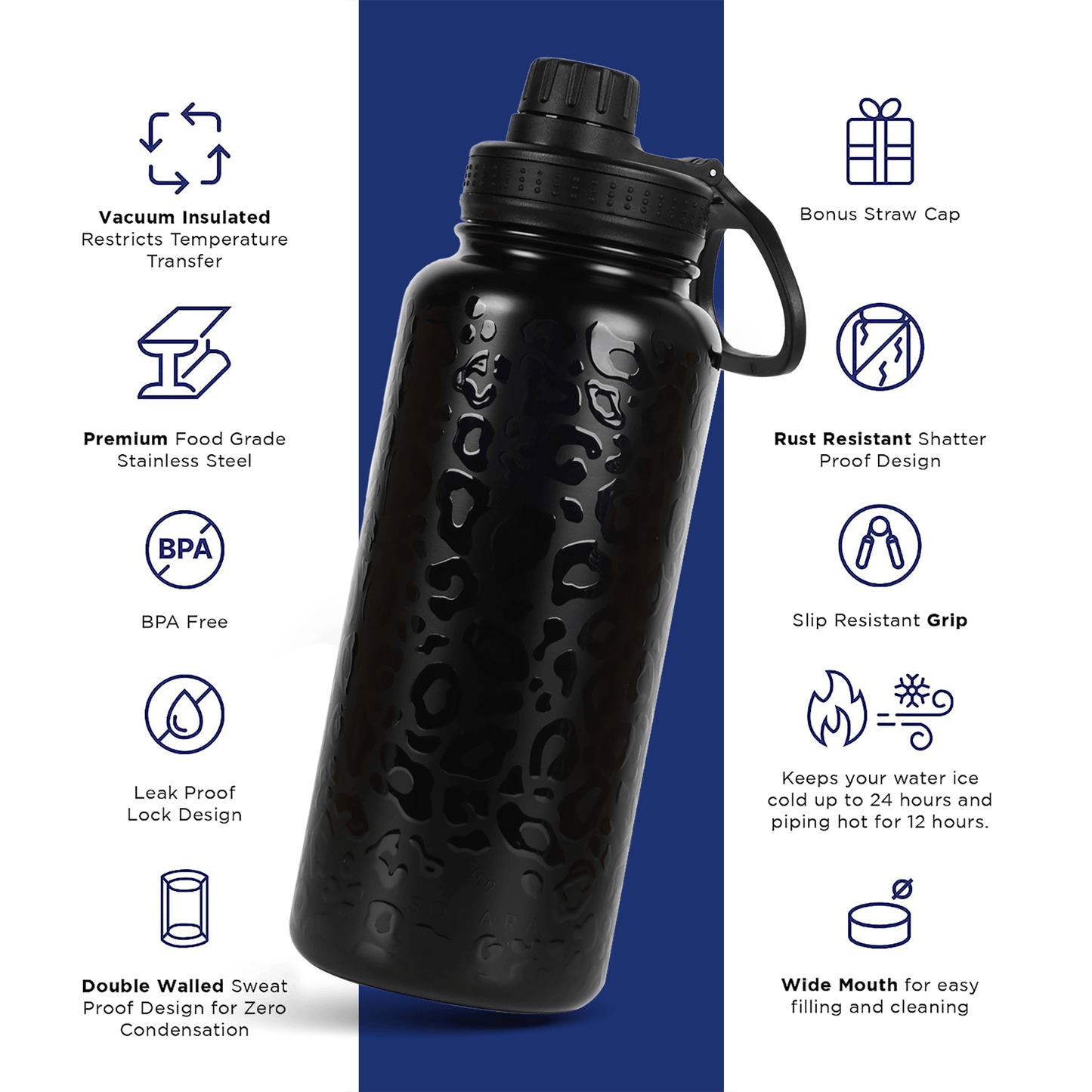 SOLARA Vacuum Insulated Water Bottle [Limited Edition]