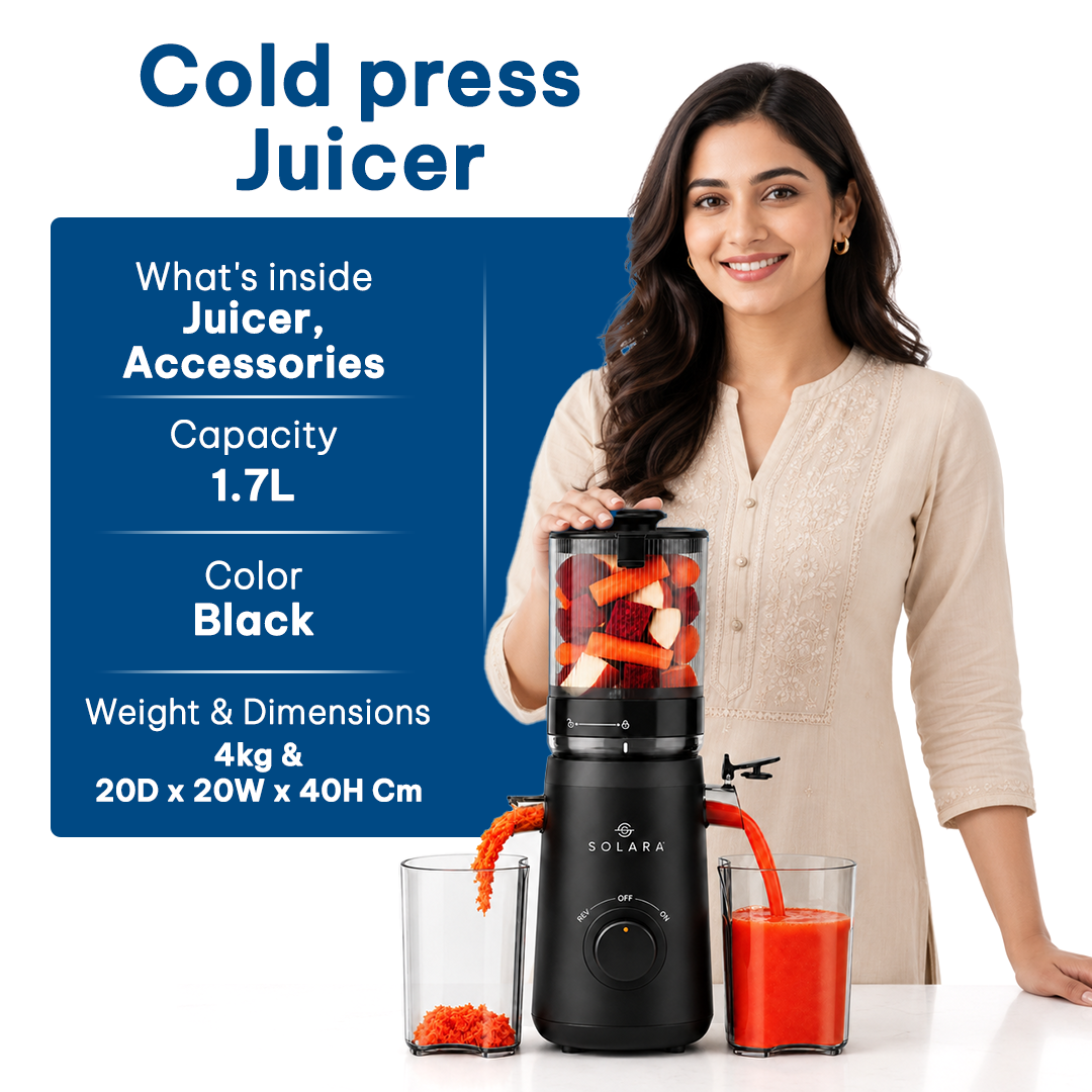 Air Fryer Oven + Cold Press Juicer