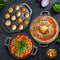BlackForge Cast Iron Combo - Set of 3 - Kadai 10' inch + Paniyaram 12 cavities + Dosa Tawa 12' inch