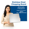 Chopping Board - Premium Stainless Steel