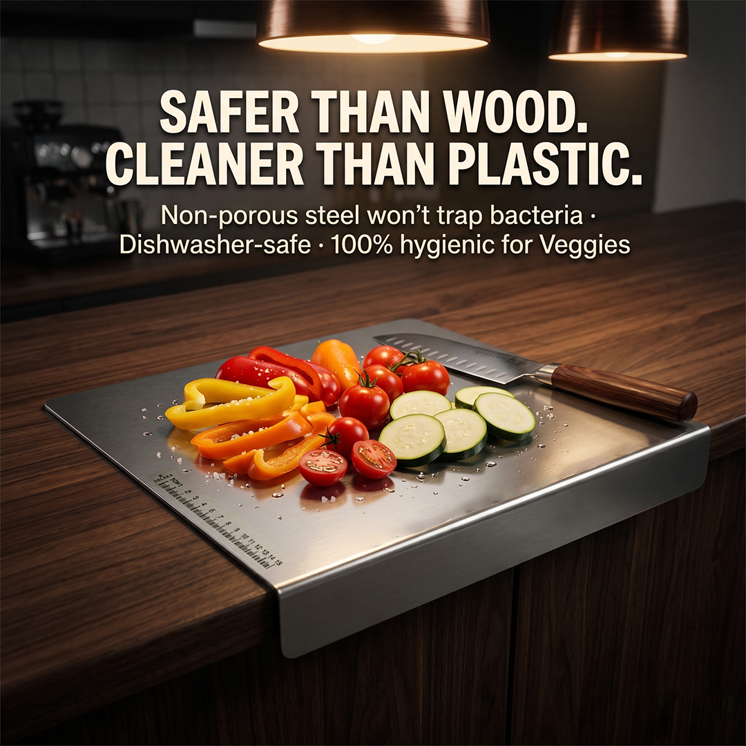 Chopping Board - Premium Stainless Steel