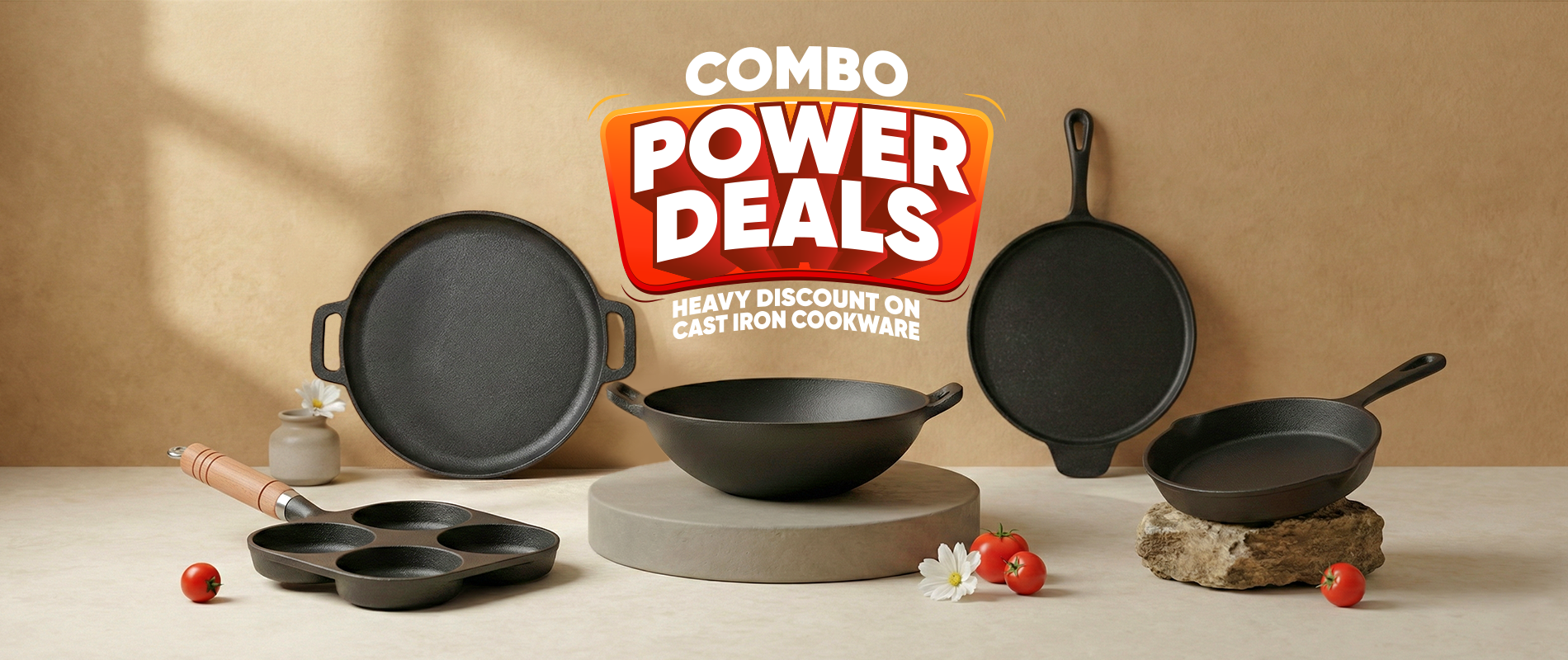 Solara Home Cast Iron Sale