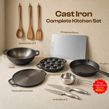Cast Iron Complete Kitchen Set