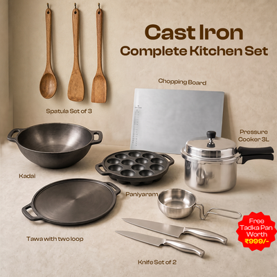 Cast Iron Complete Kitchen Set