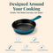 Crownstone Enameled Cast Iron Fry Pan