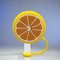 Straw Toppers / Fruit Lemon