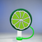 Straw Toppers / Fruit Lime