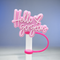 Straw Toppers / Heart HelloGorgeous