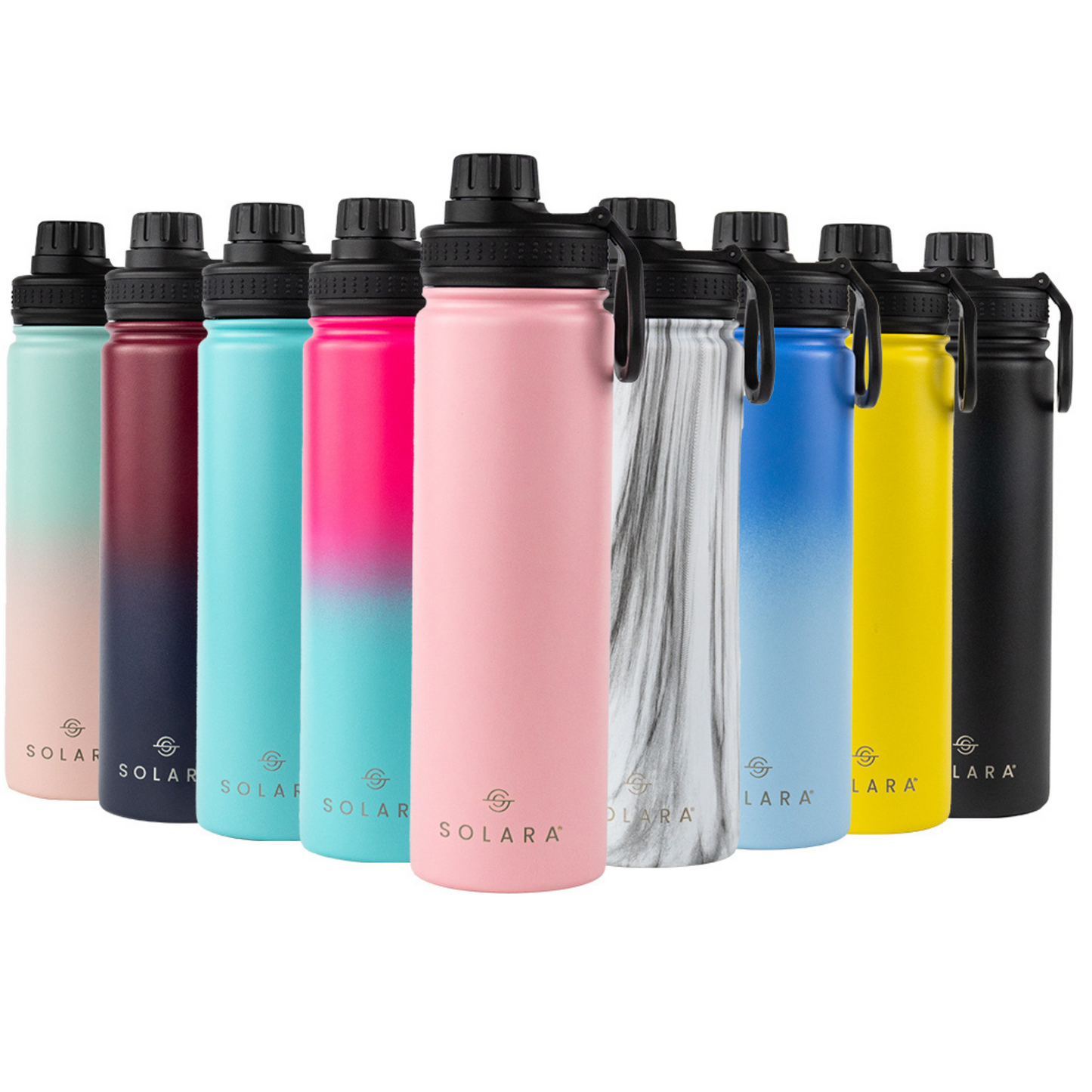 SOLARA Premium Vacuum Insulated Water Bottle