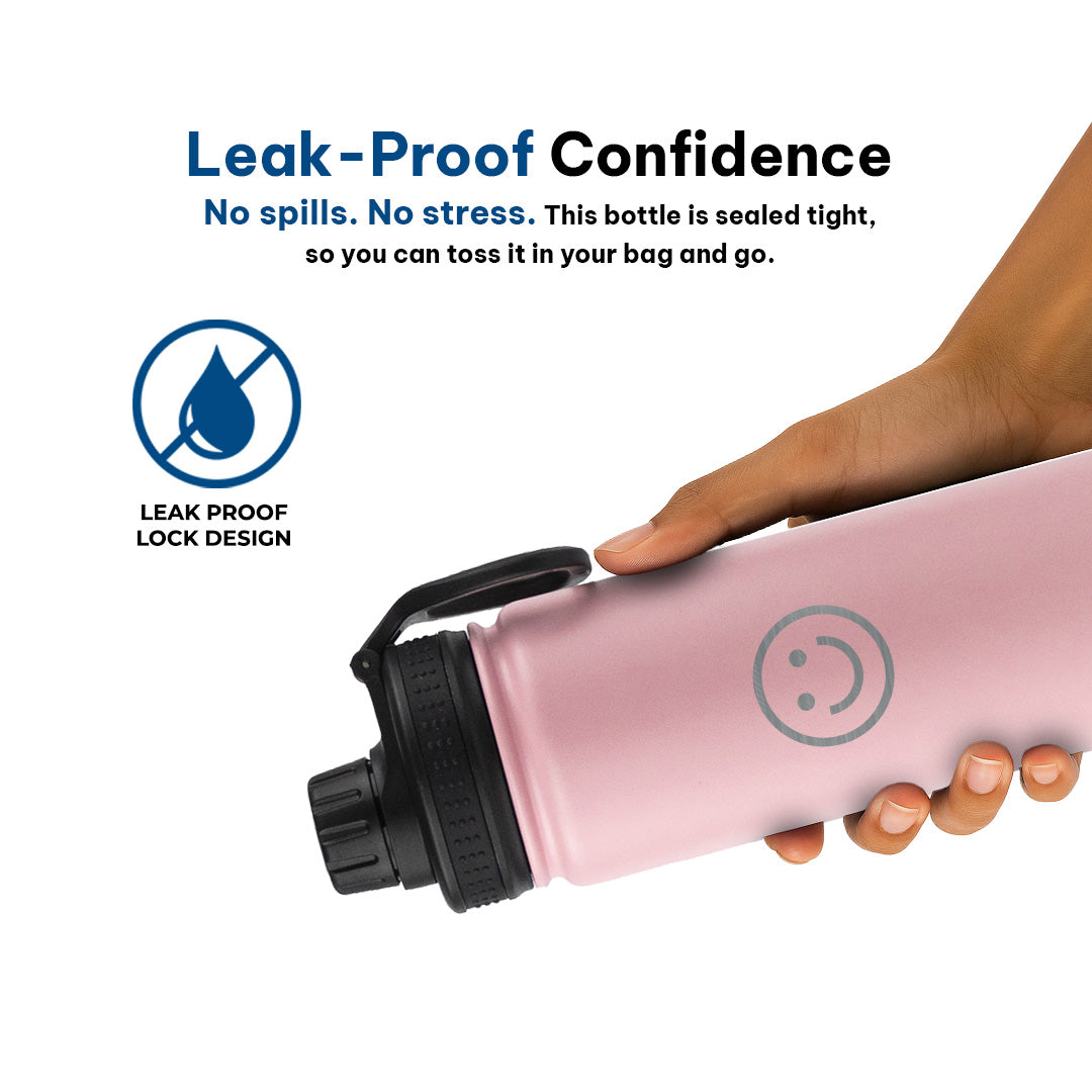 650 ML / Angel Pink + Smiley (Ready to be shipped)