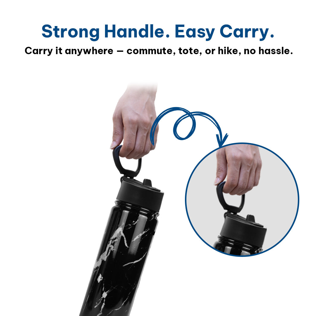 650 ML / Black Marble