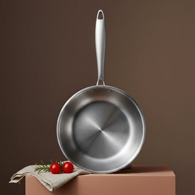 Sterra Stainless Steel Frying Pan With Triply Bottom