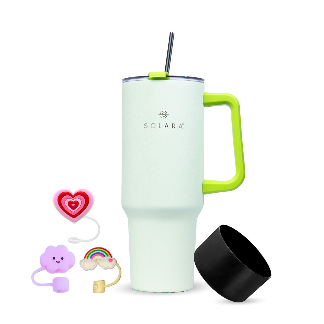 Lemon Drop / Elixir + Straw Toppers (3) + Bumper