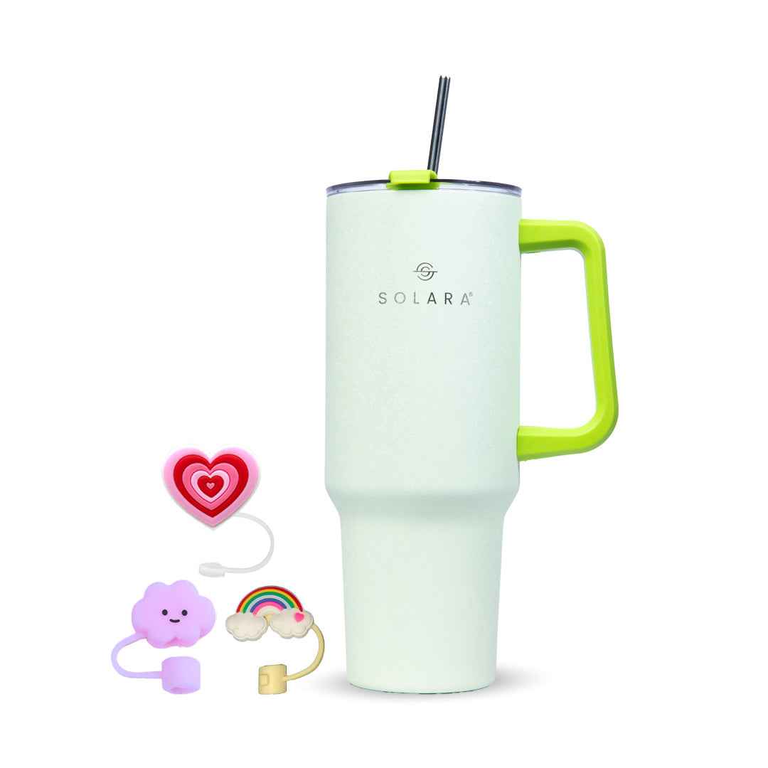 Lemon Drop / Elixir + Straw Toppers (3)