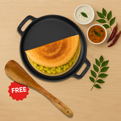 CrownStone Premium Cast Iron Tawa