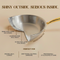 MontClaire Triply Fry Pan with Golden Handle - 22cm(1.7L capacity)