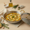 MontClaire Triply Kadai with Golden Handle - 22cm(8.6 Inch), 2.3L Capacity