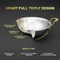 MontClaire Stainless Steel Kadai With Full Triply