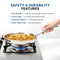 Sterra Stainless Steel Frying Pan With Triply Bottom