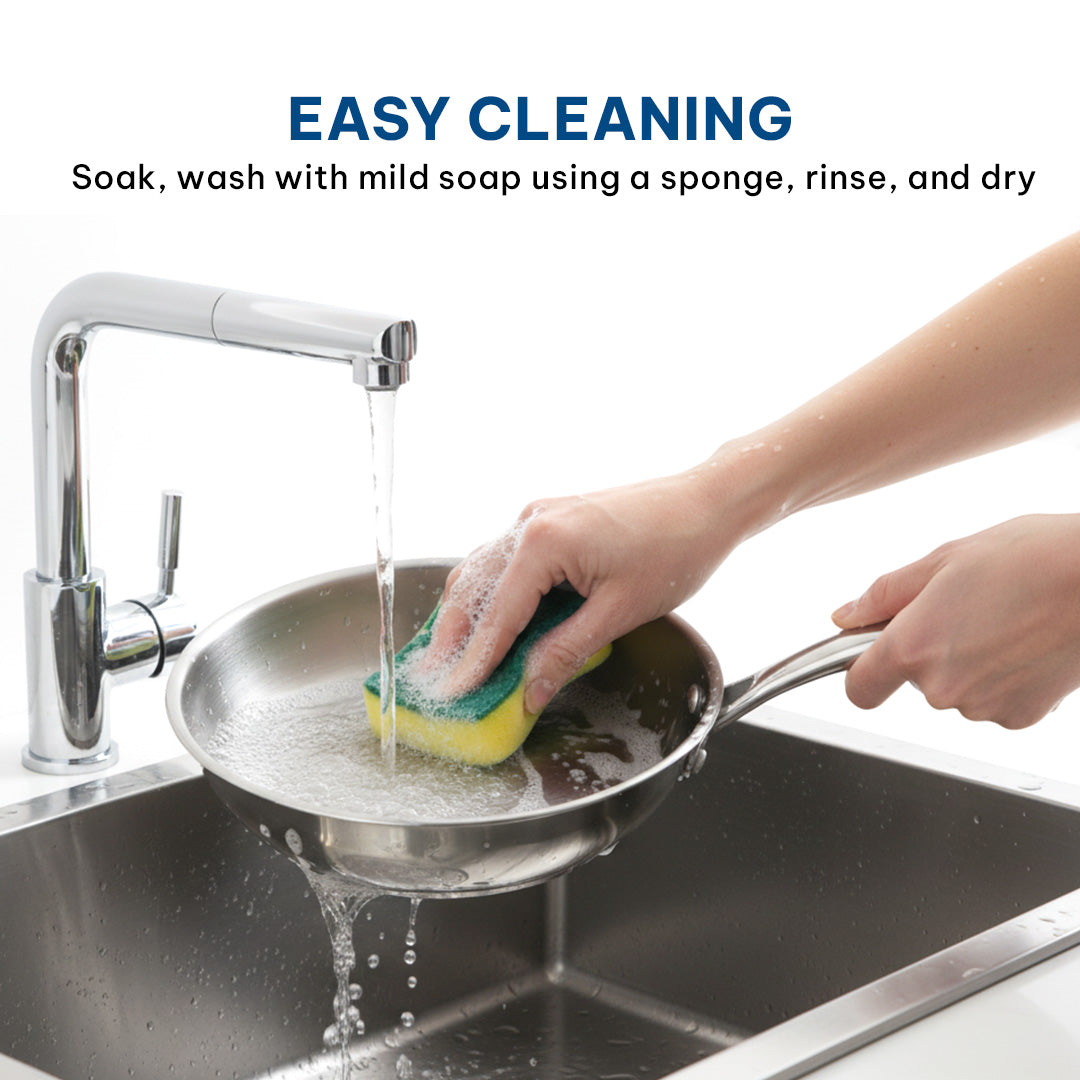 Sterra Stainless Steel Frying Pan With Triply Bottom