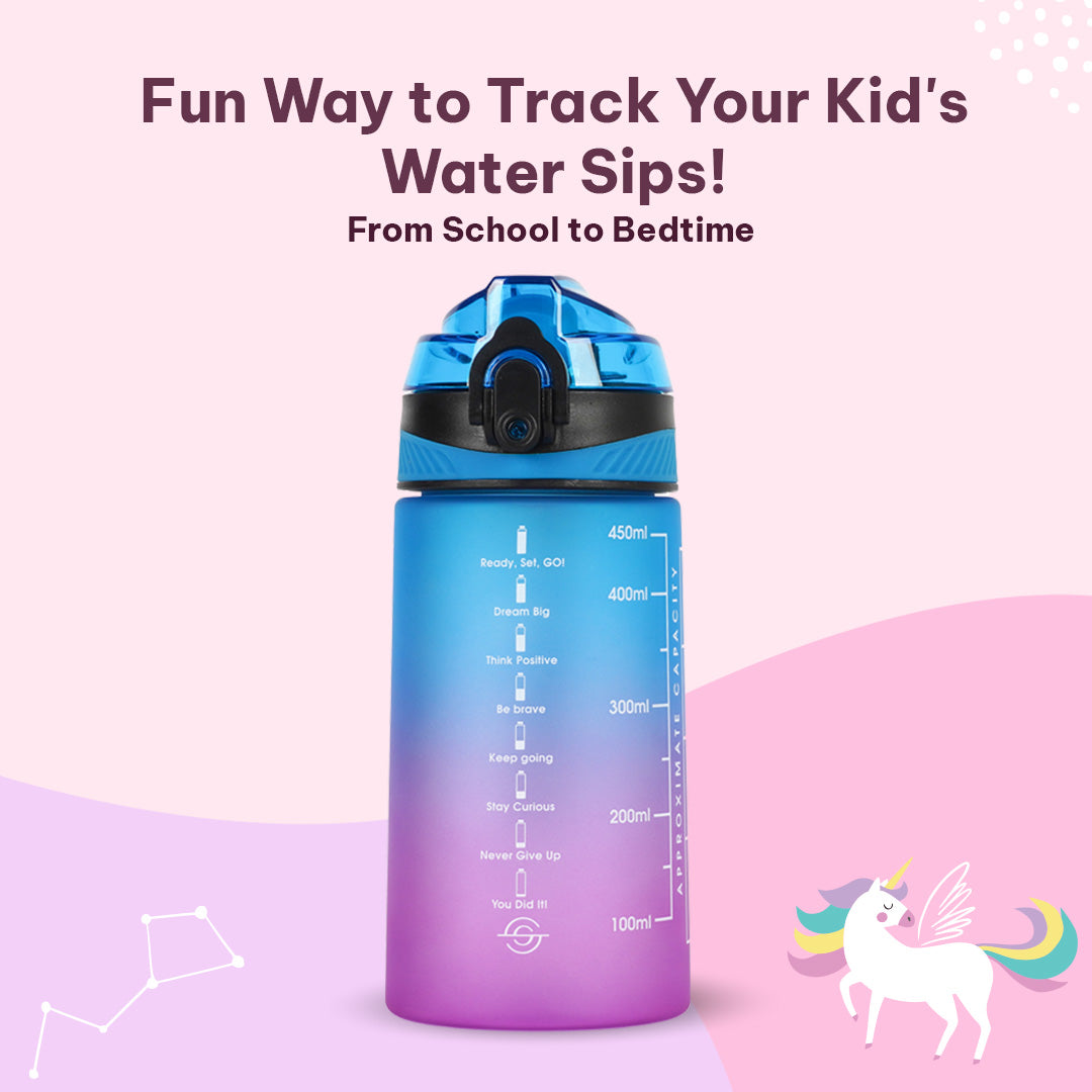 Unicorn / Lunch Box + Motivational Water Bottle