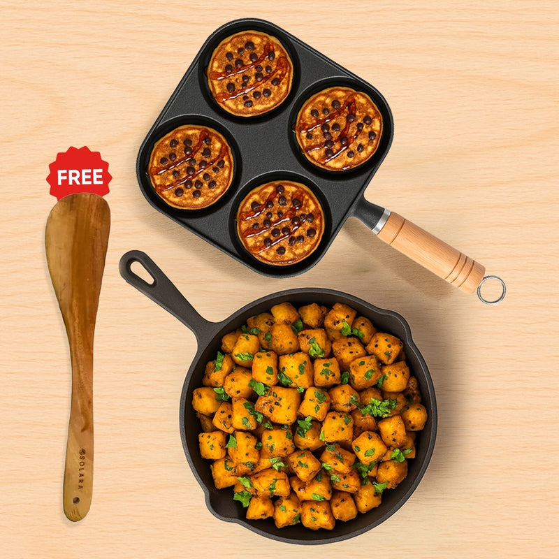 4 Pit Pan + Frypan