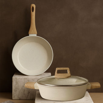 Belmont Ceramic Combo - Kadai & Frypan