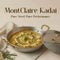 MontClaire Triply Kadai with Golden Handle - 22cm(8.6 Inch), 2.3L Capacity