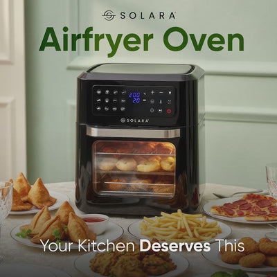 SOLARA Large Digital Air Fryer Oven (12L)