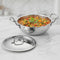 TriPly Stainless Steel Kadai with Lid