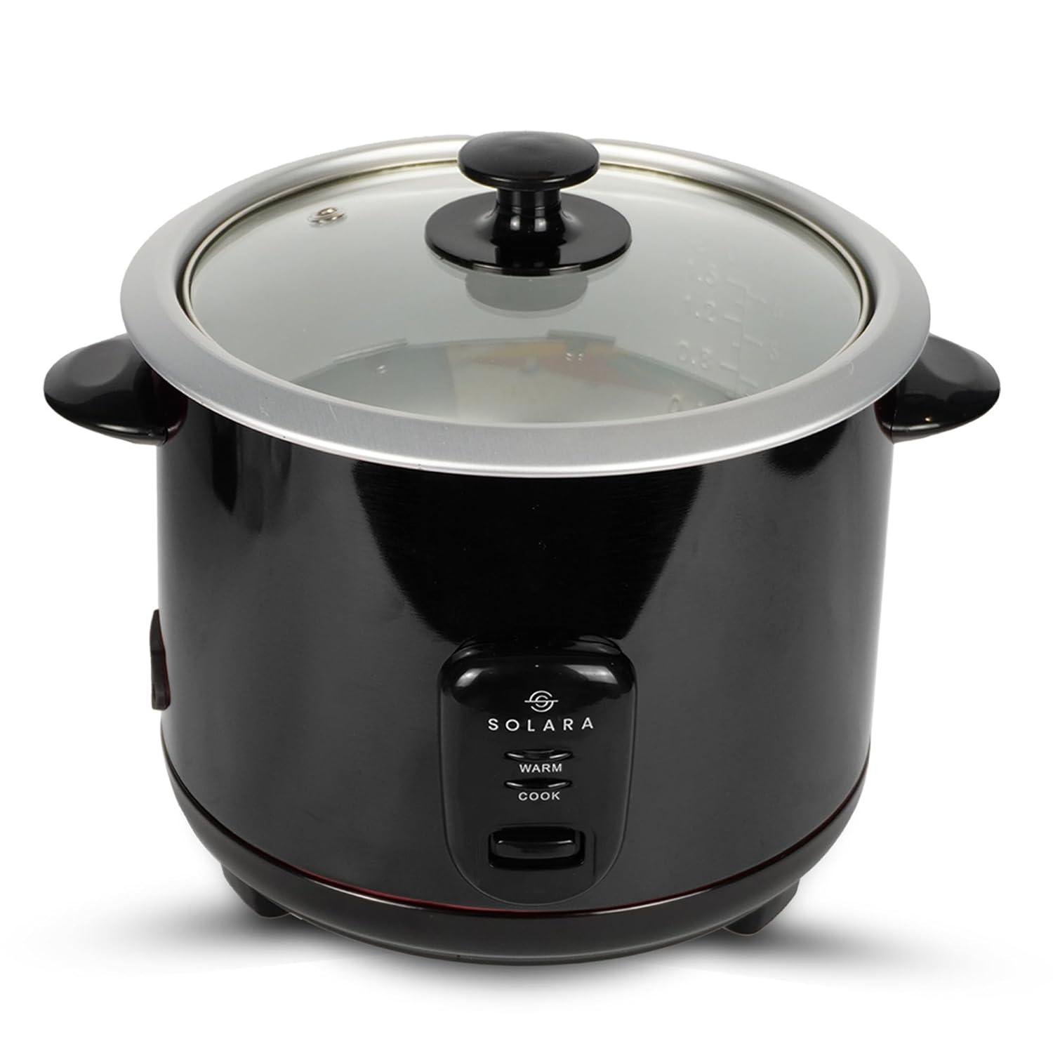Rice Cooker One Touch - 1L - Black - Solara Home