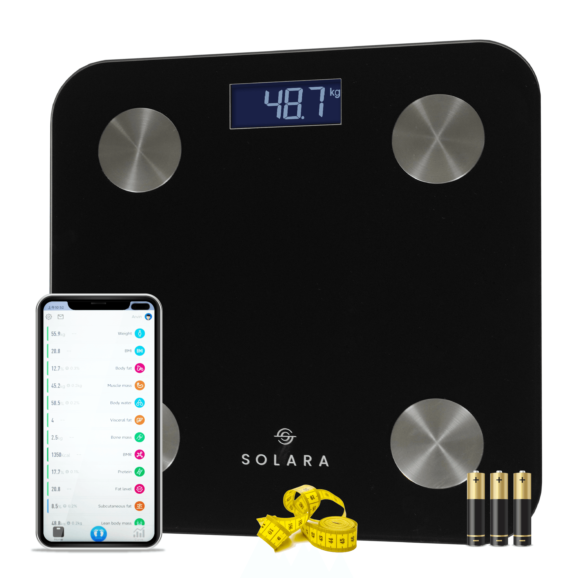 Digital Weight Machine Best Weighing Scale Solara Home