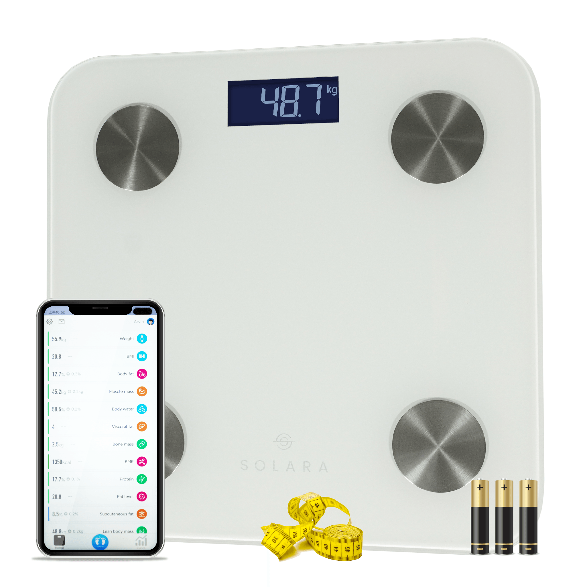 Solara Digital Weight Machine - Solara Home