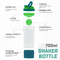 How to use Solara Protein Shaker water bottle -700ML