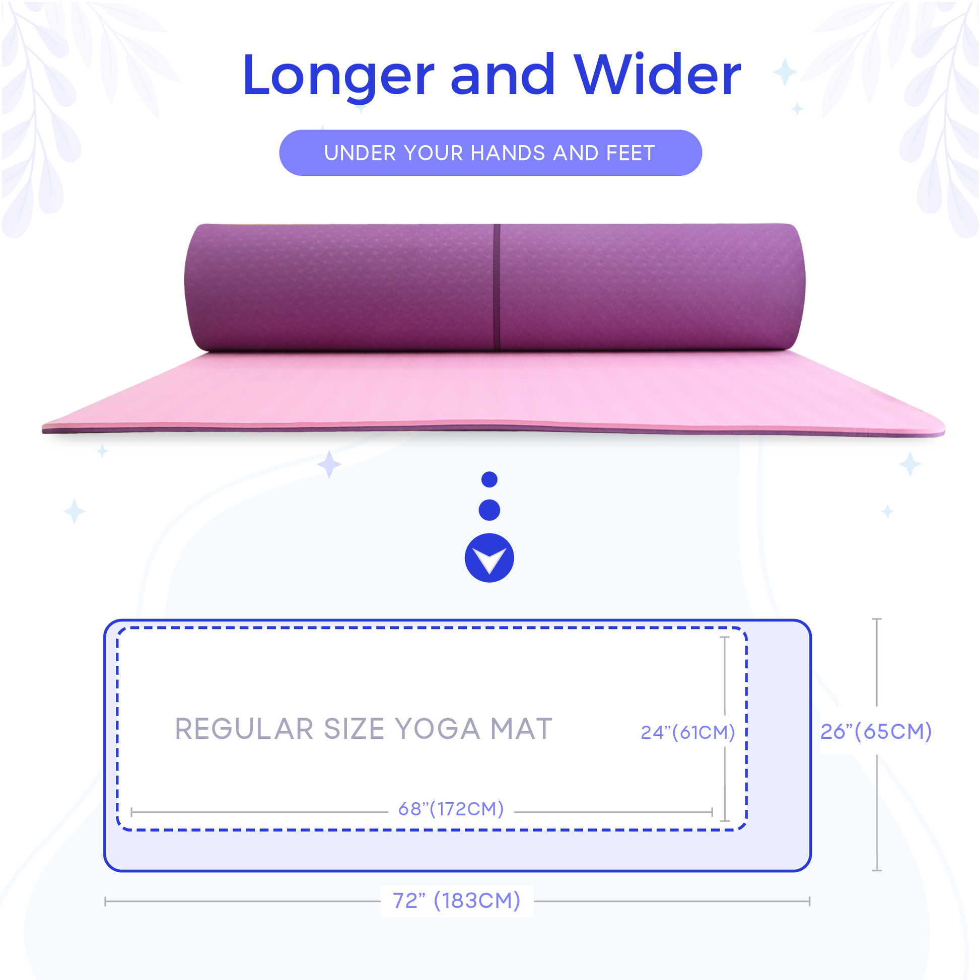 Long yoga mat india