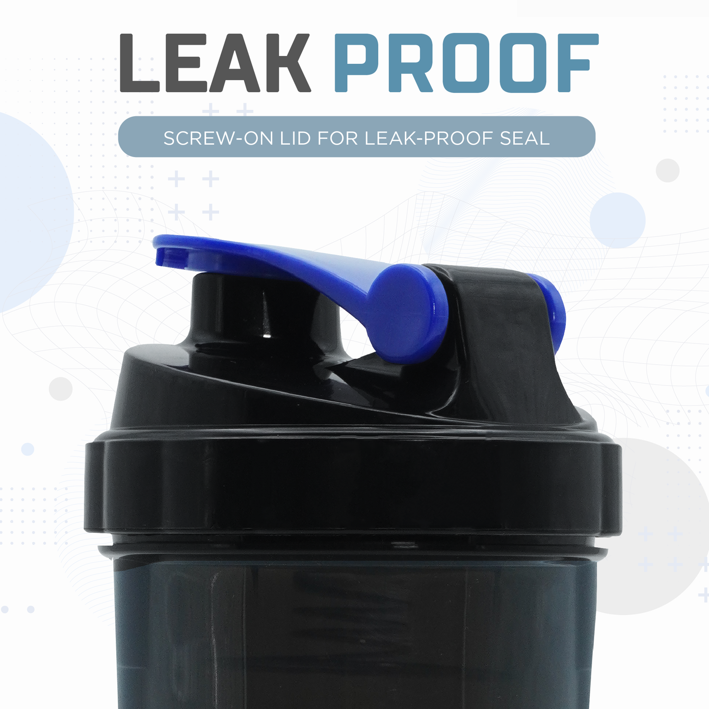 Protein Shaker Bottle with Leakproof