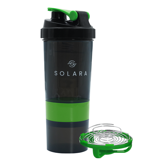 Protein Shaker Bottle with Spring Coil -650ML